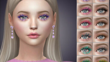 Arcane Illusions – 3D Mermaid Eyelashes by feyona at TSR