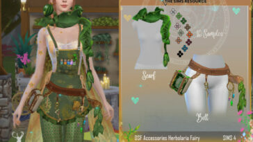 Arcane Illusions – Accessories Herbolaria Fairy by DanSimsFantasy at TSR