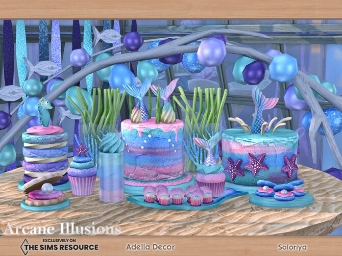 Arcane Illusions – Adella Decor by soloriya at TSR