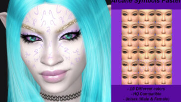 Arcane Illusions – Arcane Symbols Pastel by PinkyCustomWorld at TSR