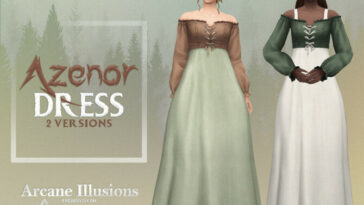 Arcane Illusions – Azenor Dress by Nords at TSR