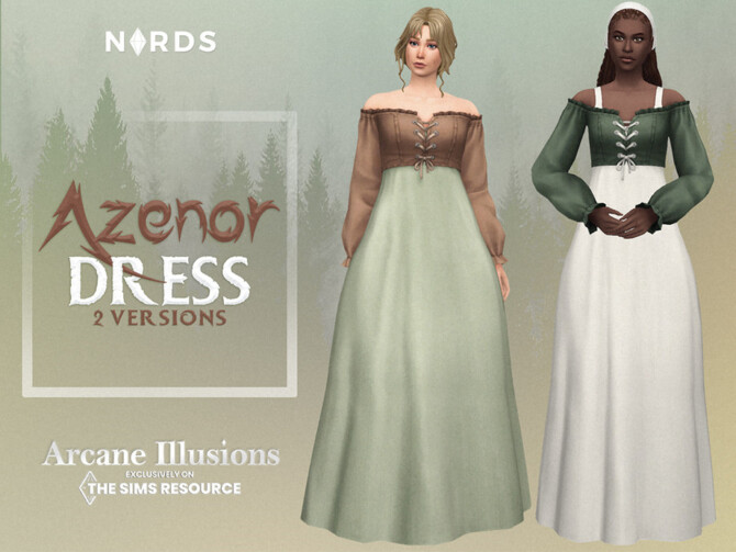 Arcane Illusions – Azenor Dress by Nords at TSR