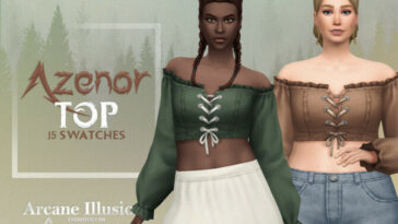 Arcane Illusions – Azenor Top by Nords at TSR