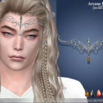 Arcane Illusions – Butterfly Circlet For Male by feyona at TSR