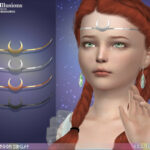 Arcane Illusions – Crescent Moon Circlet For Kids by feyona at TSR