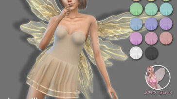 Arcane Illusions – Dress Shaia1 by Jaru Sims at TSR