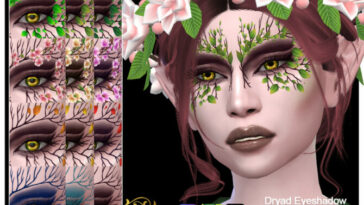 Arcane Illusions – Dryad Eyeshadow by EvilQuinzel at TSR