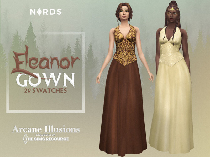 Arcane Illusions – Eleanor Gown by Nords at TSR