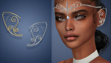 Arcane Illusions – Elf Ears Cuff by feyona at TSR