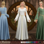 Arcane Illusions – Eowyn Dress by Sifix at TSR