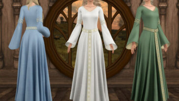 Arcane Illusions – Eowyn Dress by Sifix at TSR