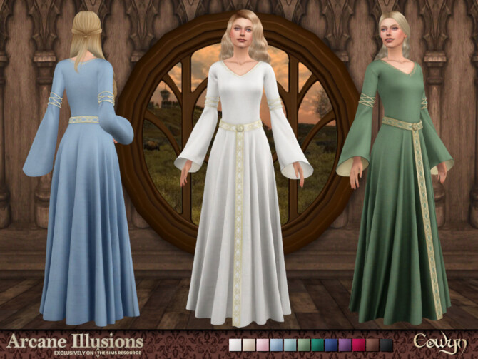 Arcane Illusions – Eowyn Dress by Sifix at TSR