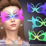 Arcane Illusions – Fairy Butterfly Sunglasses For Kids by feyona at TSR