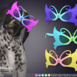 Arcane Illusions – Fairy Butterfly Sunglasses For Large Dog by feyona at TSR