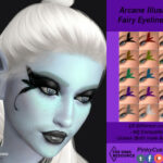 Arcane Illusions – Fairy Eyeliner V2 by PinkyCustomWorld at TSR