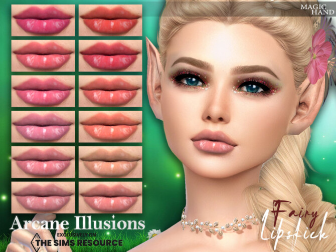 Arcane Illusions – Fairy Lipstick N87 by MagicHand at TSR