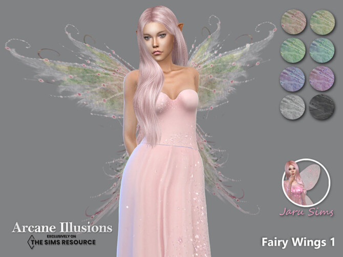 Arcane Illusions – Fairy Wings 1 by Jaru Sims at TSR