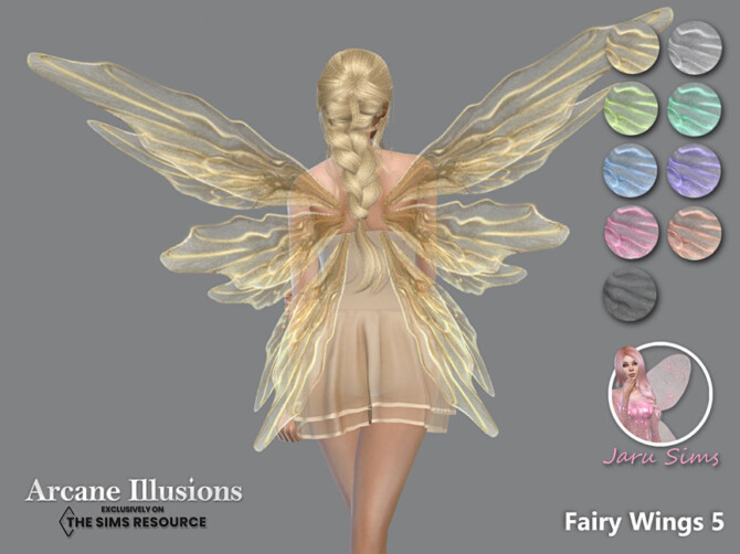 Arcane Illusions – Fairy Wings 5 by Jaru Sims at TSR