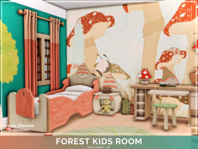 Arcane Illusions – Forest Kids room by Mini Simmer at TSR