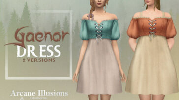 Arcane Illusions – Gaenor Dress by Nords at TSR