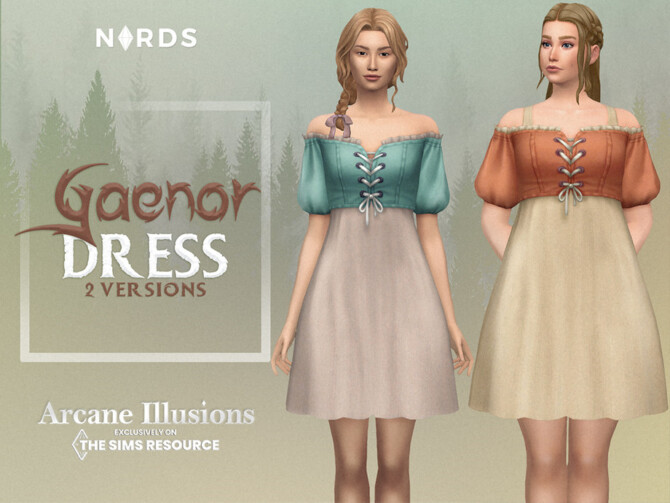 Arcane Illusions – Gaenor Dress by Nords at TSR