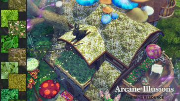 Arcane Illusions – Green Roofs by Rirann at TSR