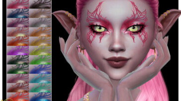 Arcane Illusions – Heartwood Eyeshadow by EvilQuinzel at TSR