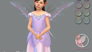 Arcane Illusions – Kids Fairy Wings 3 by Jaru Sims at TSR