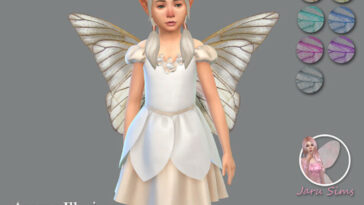 Arcane Illusions – Kids Fairy Wings 4 by Jaru Sims at TSR