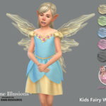 Arcane Illusions – Kids Fairy Wings 5 by Jaru Sims at TSR