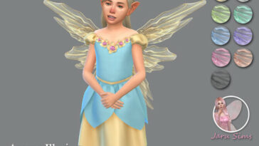 Arcane Illusions – Kids Fairy Wings 5 by Jaru Sims at TSR