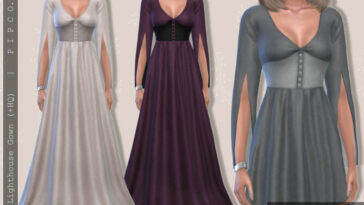 Arcane Illusions – Lighthouse Gown by Pipco at TSR