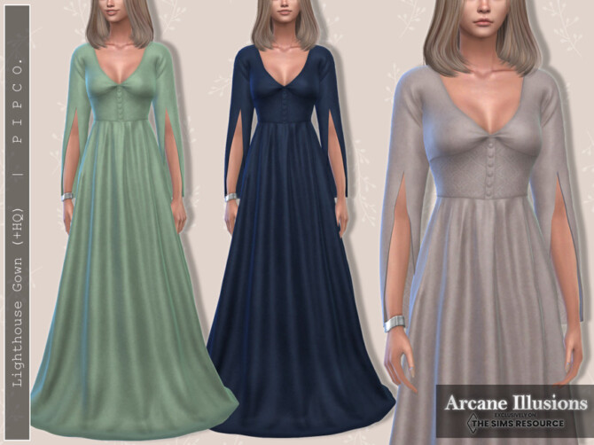 Arcane Illusions – Lighthouse Gown by Pipco at TSR