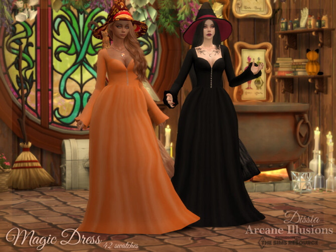 Arcane Illusions – Magic Dress by Dissia at TSR