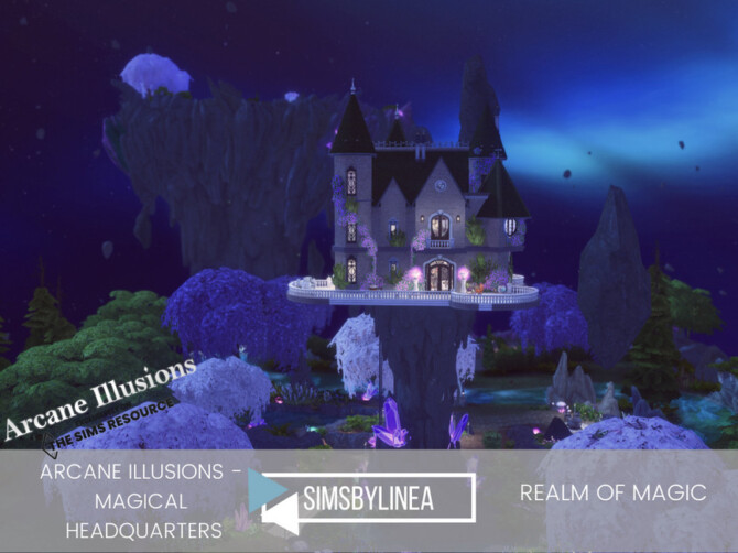 Arcane Illusions – Magical Headquarters by SIMSBYLINEA at TSR