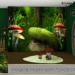 Arcane Illusions – Magical Mushroom Forest Mural by theeaax at TSR