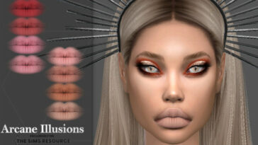 Arcane Illusions – Medusa Lipstick by LVNDRCC at TSR