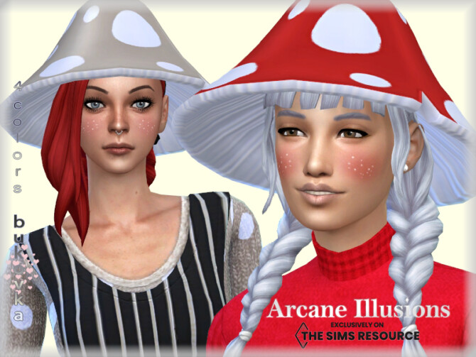 Arcane Illusions – Mushroom Hat by bukovka at TSR