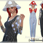 Arcane Illusions – Mushroom Overalls by bukovka at TSR