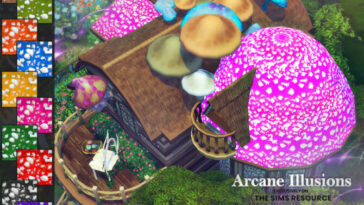 Arcane Illusions – Mushroom Roof by Rirann at TSR