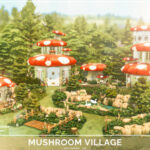 Arcane Illusions – Mushroom Village by Mini Simmer at TSR