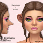 Arcane Illusions – Nose Preset Elves by MahoCreations at TSR