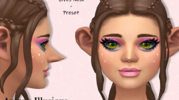 Arcane Illusions – Nose Preset Elves by MahoCreations at TSR