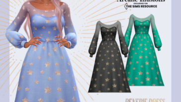 Arcane Illusions – Reverie Dress by pixelette at TSR