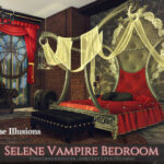 Arcane Illusions – Selene Vampire Bedroom by Rirann at TSR