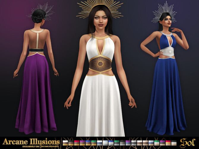 Arcane Illusions – Sol Dress by Sifix at TSR