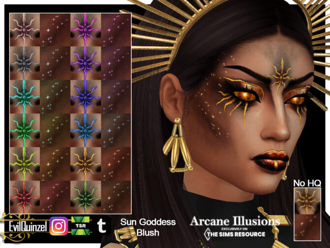 Arcane Illusions – Sun Goddess Blush by EvilQuinzel at TSR