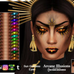 Arcane Illusions – Sun Goddess Eyes by EvilQuinzel at TSR