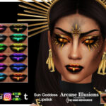 Arcane Illusions – Sun Goddess Lipstick by EvilQuinzel at TSR