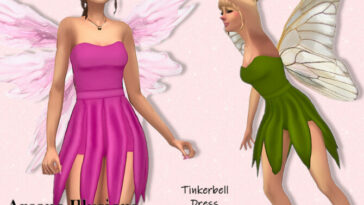 Arcane Illusions – Tinkerbell Dress by MahoCreations at TSR